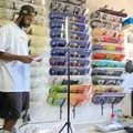 Rodrigo Nego Bala Souza na loja NB Skate Shop